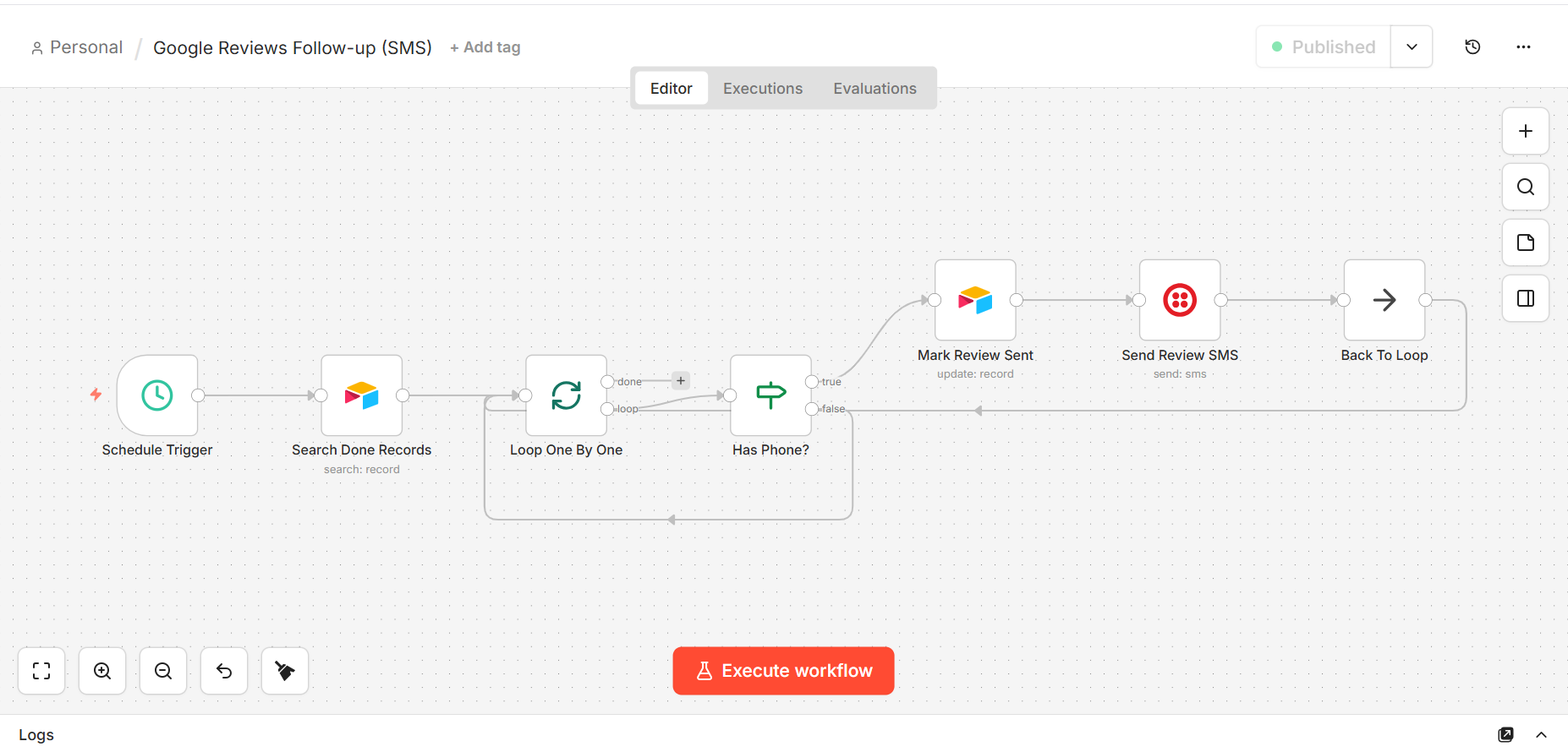 Google Reviews Follow-up